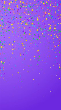 Şenlikli temyiz konfetisi. Kutlama yıldızları. Bri