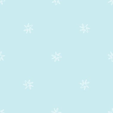 El çizimi beyaz kar taneleri Noellerde kusursuz Pat