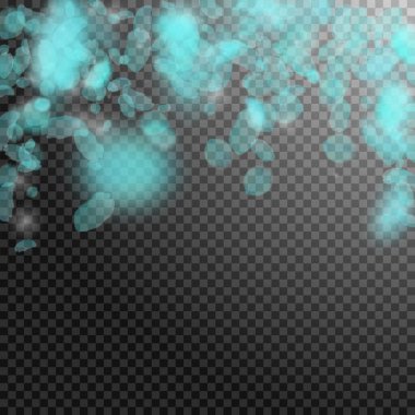 Turkuaz çiçek yaprakları dökülüyor. Popüler Roma