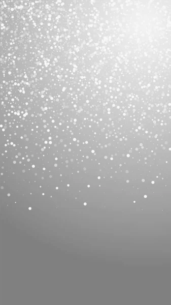 Slumpmässiga vita prickar jul bakgrund. En subtil fluga — Stock vektor