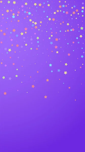 Festive splendide confettis. Des stars de la fête. Colo ! — Image vectorielle
