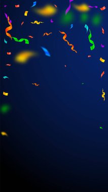 Flamalar ve konfeti. Renkli flamalar. 