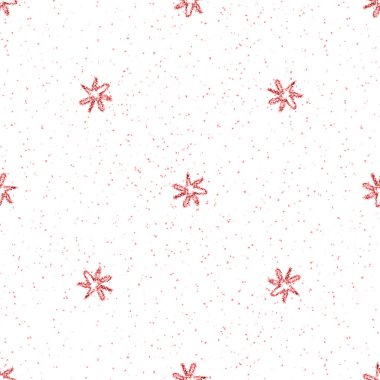 El kırmızısı Kar Taneleri Noelsiz Kusursuz Patte