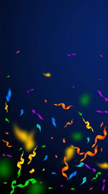 Flamalar ve konfeti. Renkli flamalar. 