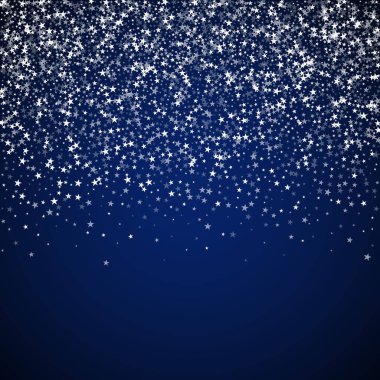 Muhteşem düşen yıldızlar Noel arkaplanı. İnce.