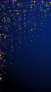 Muhteşem şenlik konfetileri. Kutlama yıldızları. Tuğla