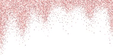 Pembe altın parıltılı lüks konfeti. Scatt.