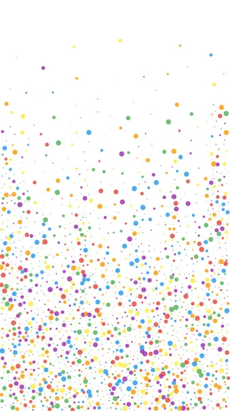 Festive confettis pittoresques. Des stars de la fête. Colorf — Image vectorielle