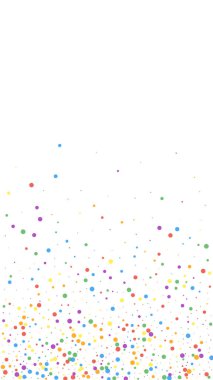 Neşeli konfeti. Kutlama yıldızları. Renk