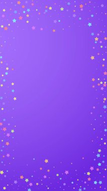 Şenlik klas konfeti. Kutlama yıldızları. Renkli