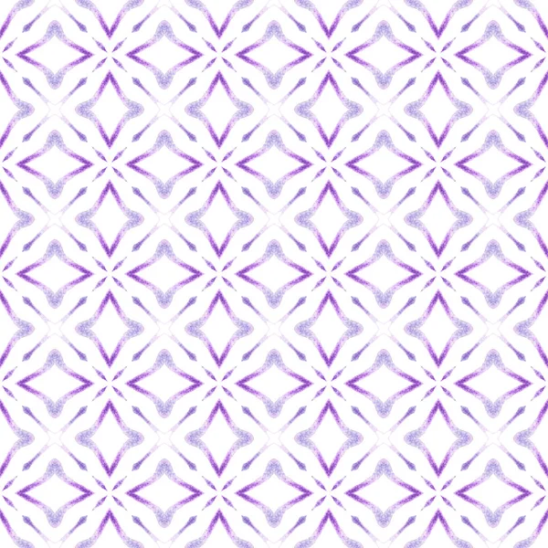 Oriental arabesque hand drawn border. Purple