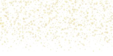 Noel ruhu. Kayan yıldızlar. Noel şablonu örtüşüyor. Beyaz arkaplanda şenlikli yıldız vektör çizimi.