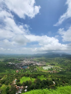 Hindistan 'da köy manzarası