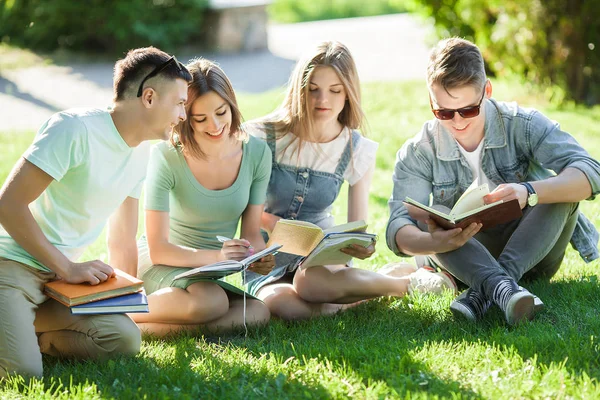 Öğrenciler çalışıyor. Gençler derslere hazırlanıyor. İnsanlar sınavlara hazırlanıyor..