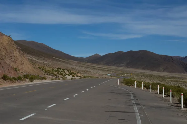 Krásná Silnice Mezi Horami Bolívii Ruta — Stock fotografie