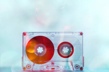 Doku renkli güzel retro vintage eski 70s 80s 90s sayısı closeup etkisi nostalji parti dans Kaset Kaydedici bokeh ışıklar backgrouns için duvar kağıdı