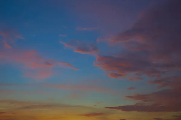 Incrível Belo Nascer Sol Céu Fundo — Fotografia de Stock