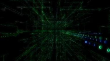 ikili şehir soyut video