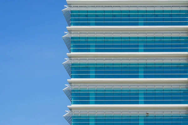 Closeup Modern Office Skyscraper Building — Stock Photo, Image