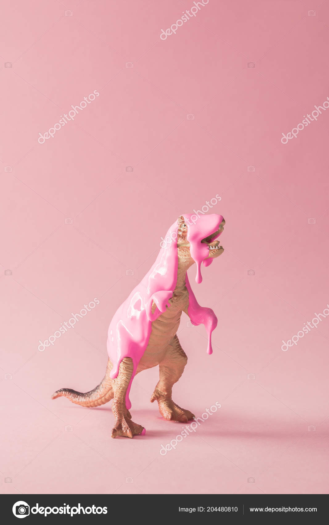 pink dinosaur figures