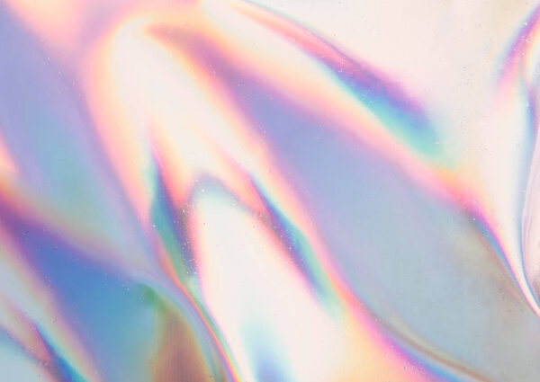 Модный голографический абстрактный мягкий радужный фон
 