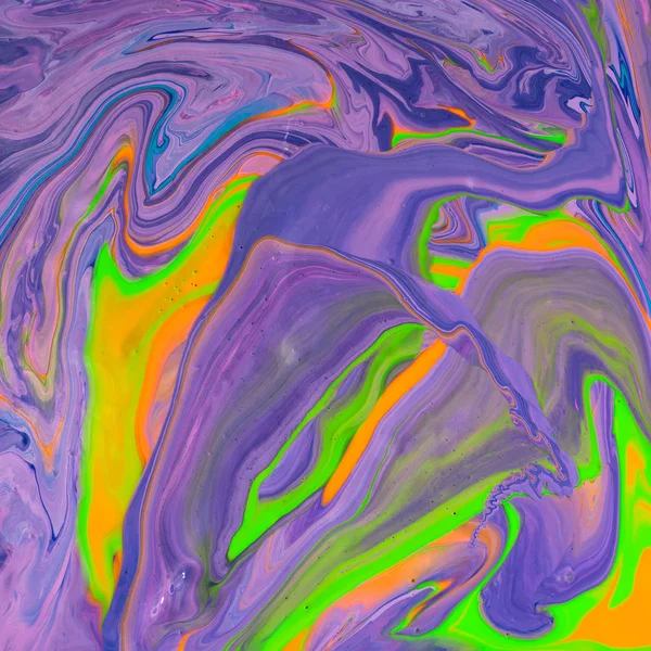 Abstrakta Färg Konsistens Psykedelisk Konst — Stockfoto