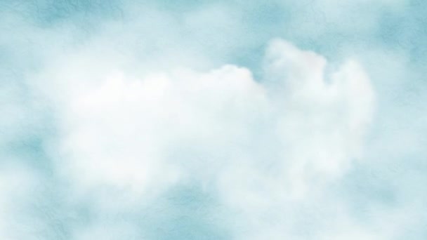 Buceo Nubes Superficie Del Mar — Vídeo de stock