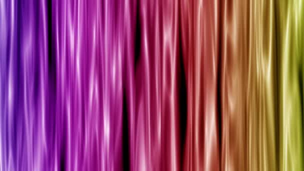 Colorful Curtain Style Background Animation Seamless Loop — Stock Video