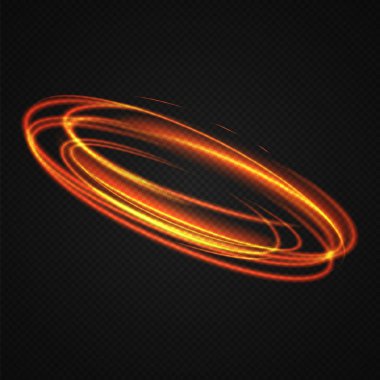 Hareket, Neon bulanık daireler