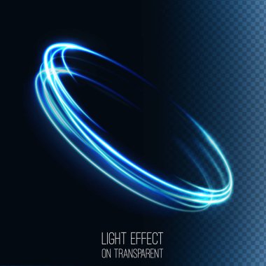 Hareket, Neon bulanık daireler 