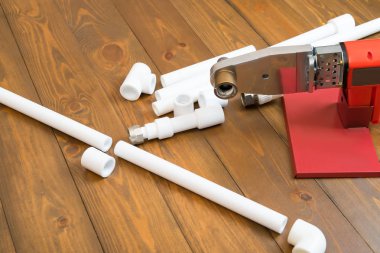 lehimleme ve plastik borular katılma ekipmanı