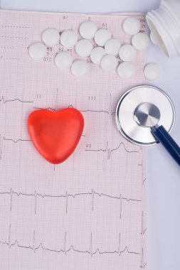 Tıbbi muayene ve kalp tedavisi kavramı