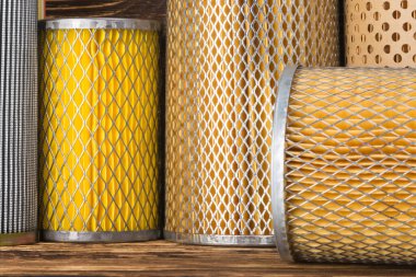 Arabalar ve kamyonlar için farklı filtreler