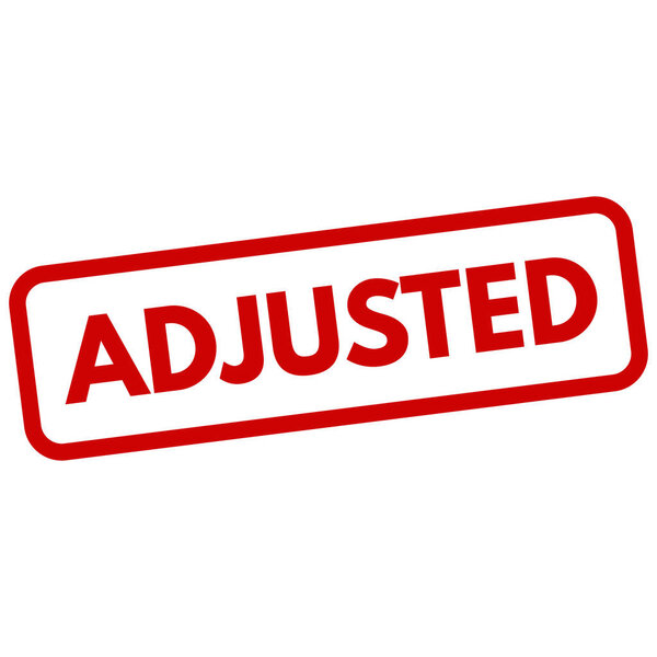 Регулируемая иконка марки изолирована на белом фоне. Значок маркировки с регулировкой цвета. Вектор