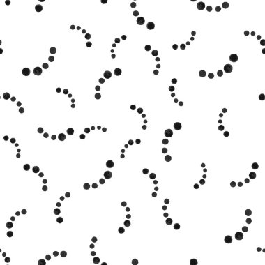 Soyut desen siyah nokta. Tasarımlarınız için. Vektör.