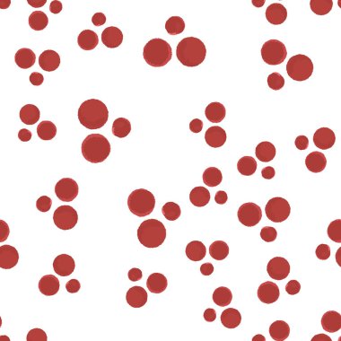Desen soyut sorunsuz puan kırmızı. Tasarımlarınız için. Vektör.