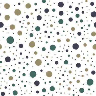 Üç renk desen puan. Tasarımlarınız için. Vektör.