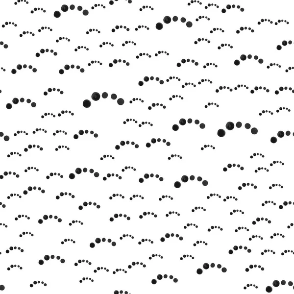 Nahtlose Muster Schwarze Punkte Für Ihr Design Vektor — Stockvektor
