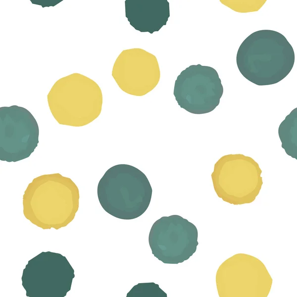 Абстрактний Візерунок Розмальовка Жовтий Зелений Полка Вашого Дизайну Векторні — стоковий вектор