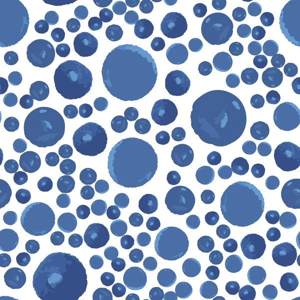 Desen mavi polka