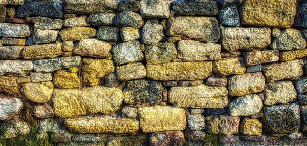 돌 담, 돌 담, 벽돌의 배경 텍스처 — 스톡 사진
