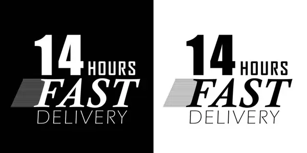 Fast delivery in 14 hours. Express delivery, fast and urgent shipping