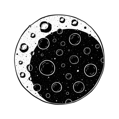 Full moon gölge ile.