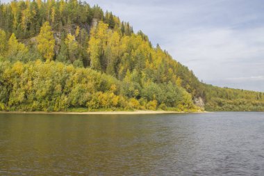 Kolva Nehri, sonbahar, rafting