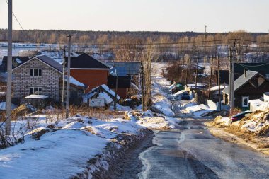         Nehirde bahar günbatımı              ,                   