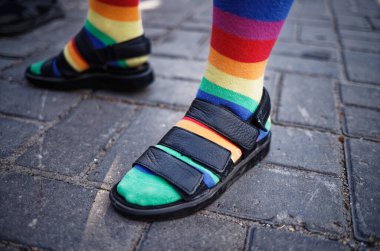 Halk, LGBT cemaati tarafından düzenlenen Eşitlik Yürüyüşü 'ne katıldı.