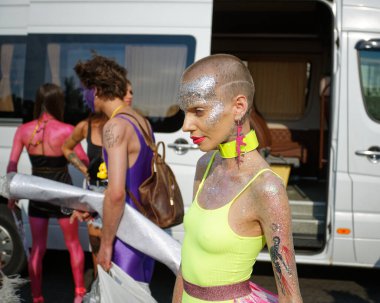 Halk, LGBT cemaati tarafından düzenlenen Eşitlik Yürüyüşü 'ne katıldı.