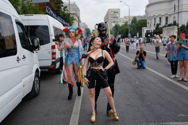 Halk, LGBT cemaati tarafından düzenlenen Eşitlik Yürüyüşü 'ne katıldı.