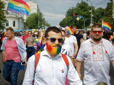 Halk, LGBT cemaati tarafından düzenlenen Eşitlik Yürüyüşü 'ne katıldı.