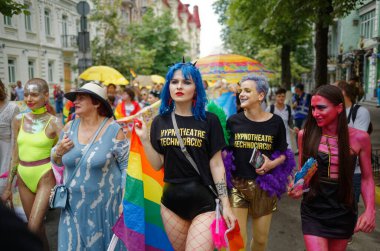 Halk, LGBT cemaati tarafından düzenlenen Eşitlik Yürüyüşü 'ne katıldı.